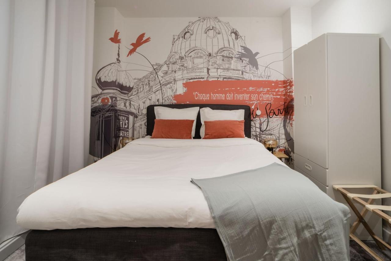 Suite Sartre : Au Coeur De La Rive Gauche, Neuf, Design, 2/4 Personnes Париж Экстерьер фото